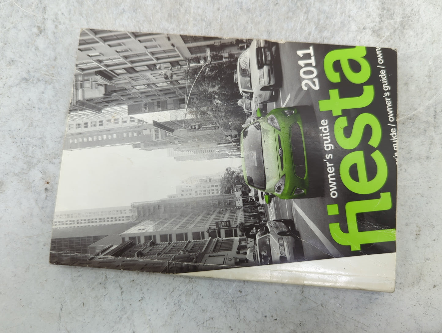 2011 Ford Fiesta Owners Manual Book Guide P/N:BE8J 19A321 AB OEM Used Auto Parts - Oemusedautoparts1.com