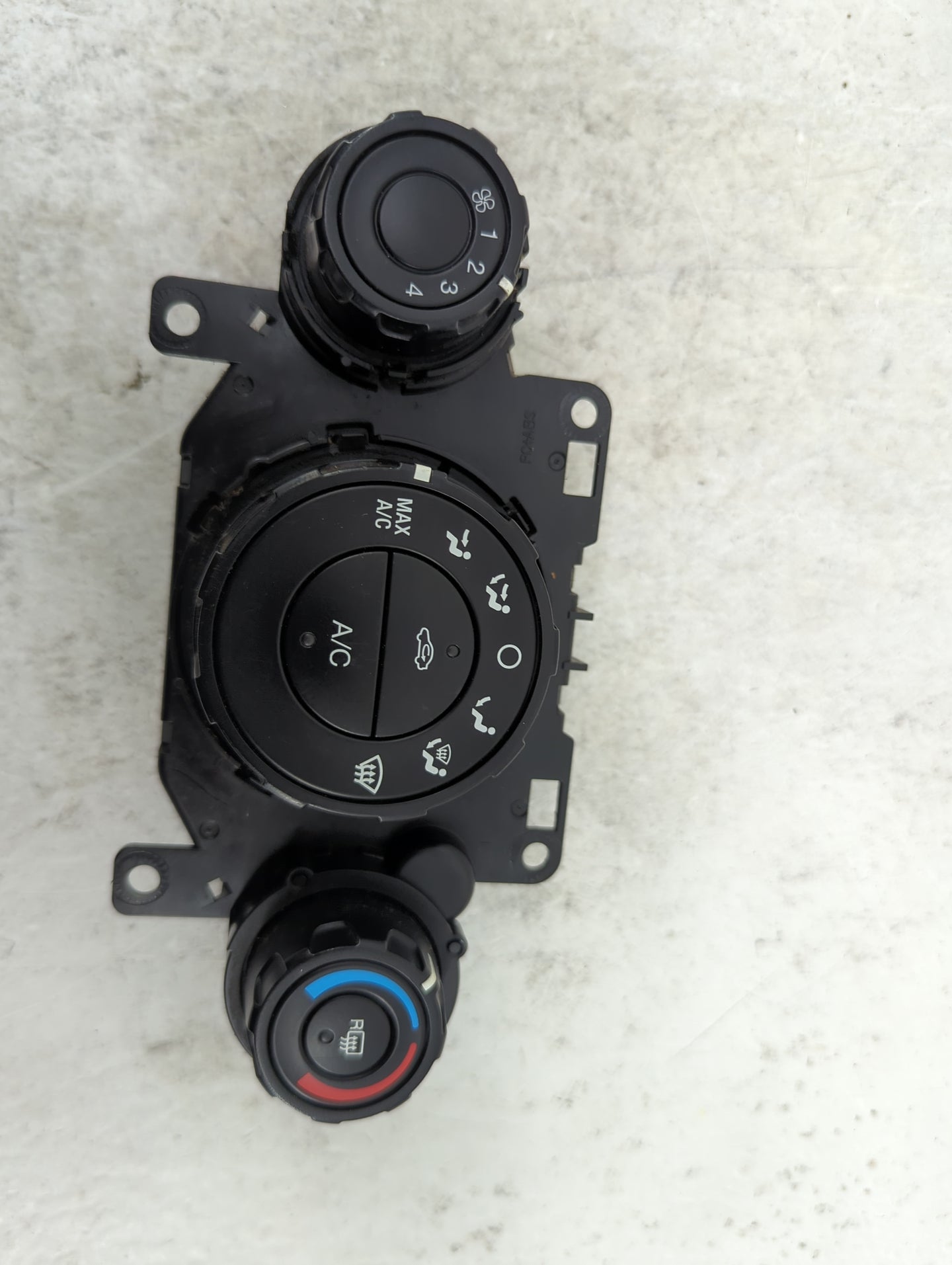 2011-2013 Ford Fiesta Climate Control Module Temperature AC/Heater Replacement Fits Fits 2011 2012 2013 OEM Used Auto Parts 