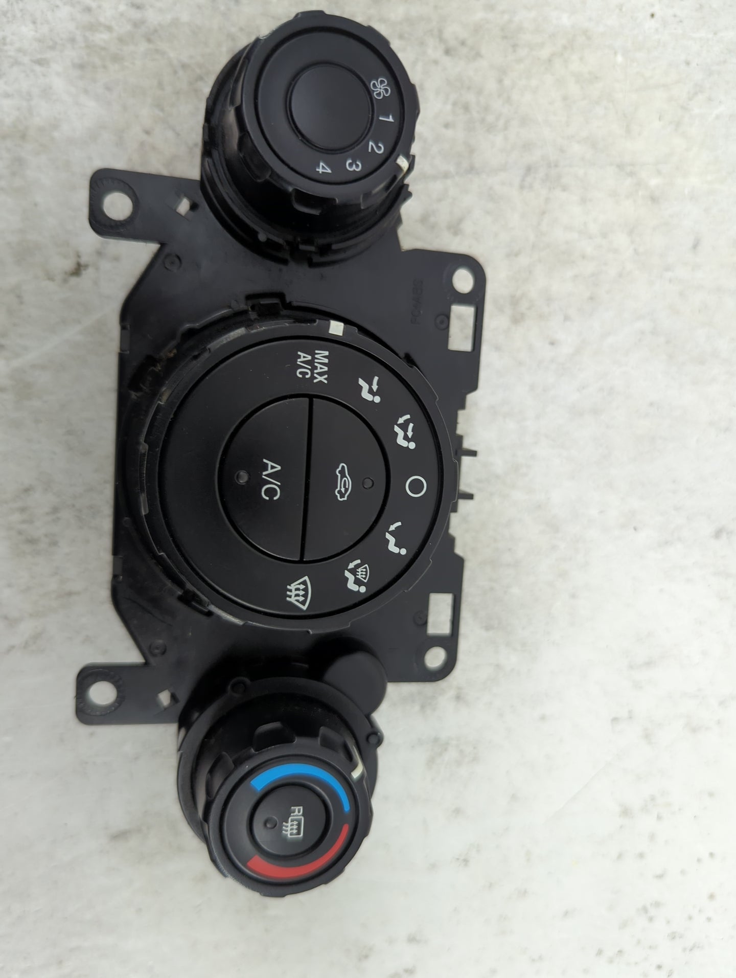 2011-2013 Ford Fiesta Climate Control Module Temperature AC/Heater Replacement Fits Fits 2011 2012 2013 OEM Used Auto Parts 