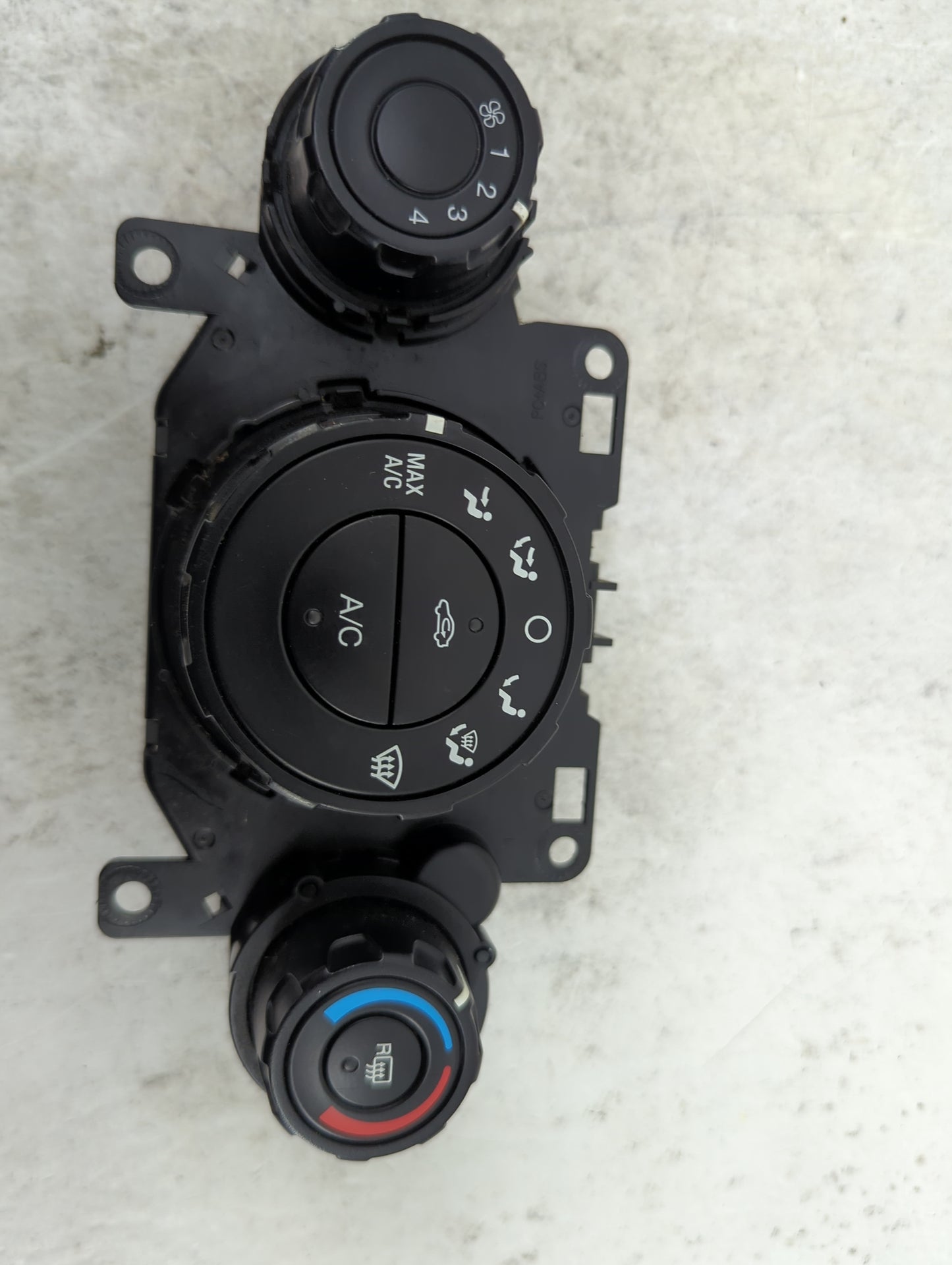 2011-2013 Ford Fiesta Climate Control Module Temperature AC/Heater Replacement Fits Fits 2011 2012 2013 OEM Used Auto Parts 