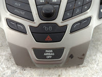 2011-2013 Ford Fiesta Radio Control Panel Silver - Oemusedautoparts1.com