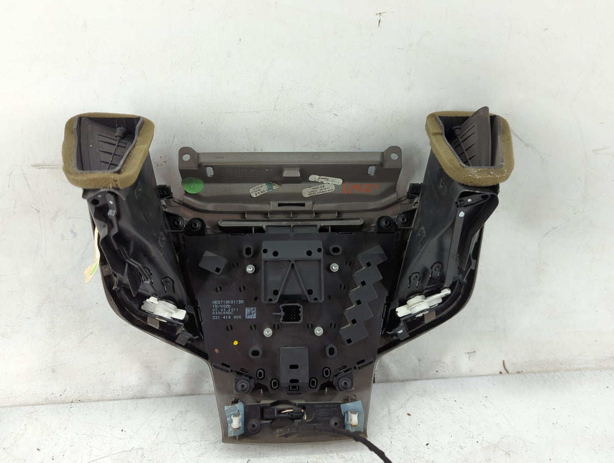 2011-2013 Ford Fiesta Radio Control Panel Silver - Oemusedautoparts1.com