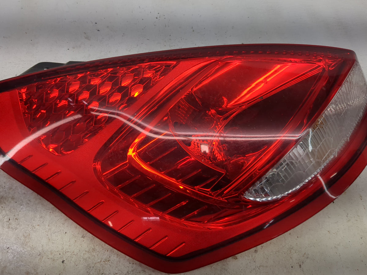 2011-2013 Ford Fiesta Tail Light Assembly Driver Left OEM P/N:AE83-13B505-BG Fits Fits 2011 2012 2013 OEM Used Auto Parts - 