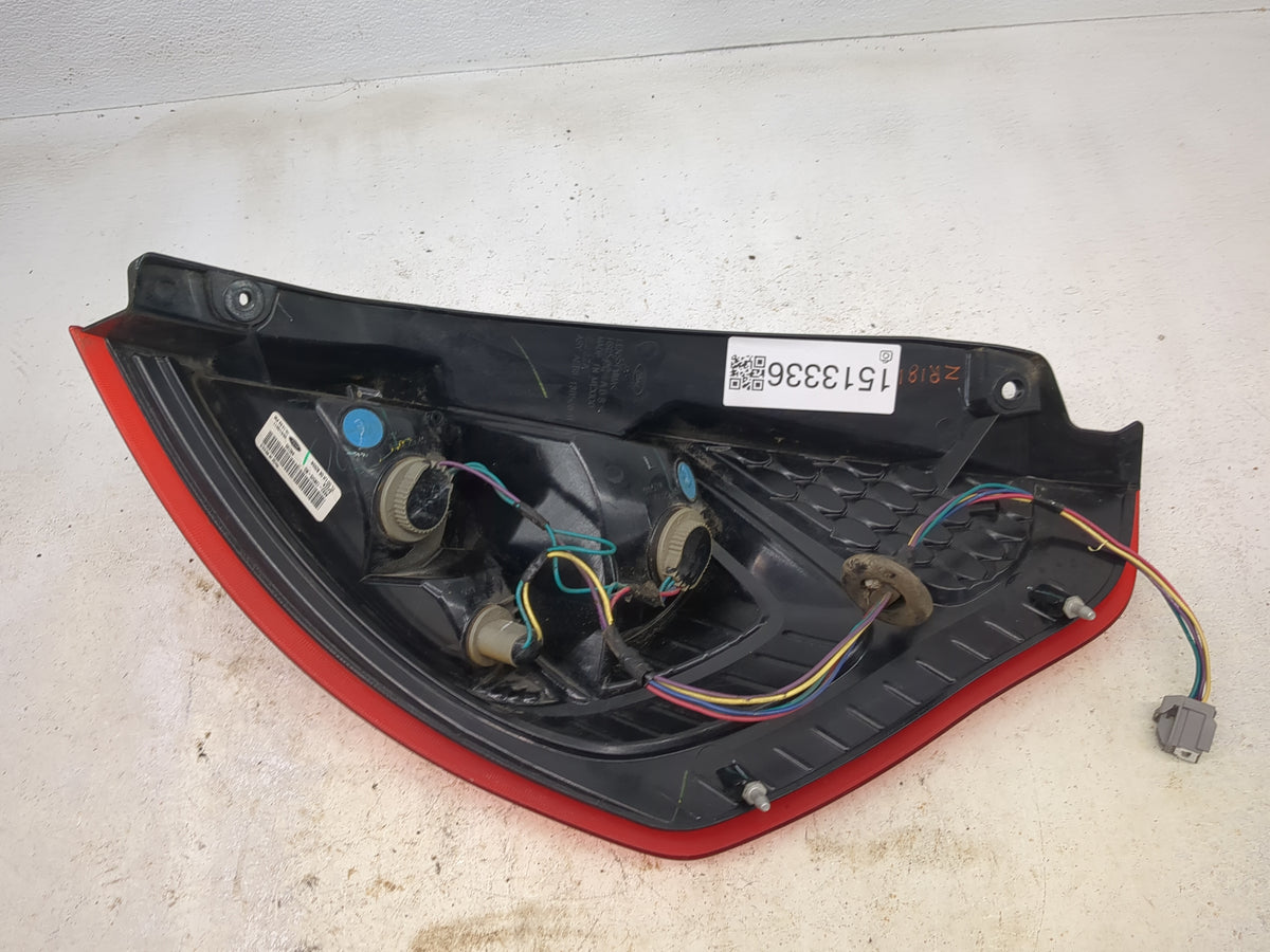 2011-2013 Ford Fiesta Tail Light Assembly Driver Left OEM P/N:AE83-13B505-BG Fits Fits 2011 2012 2013 OEM Used Auto Parts - 