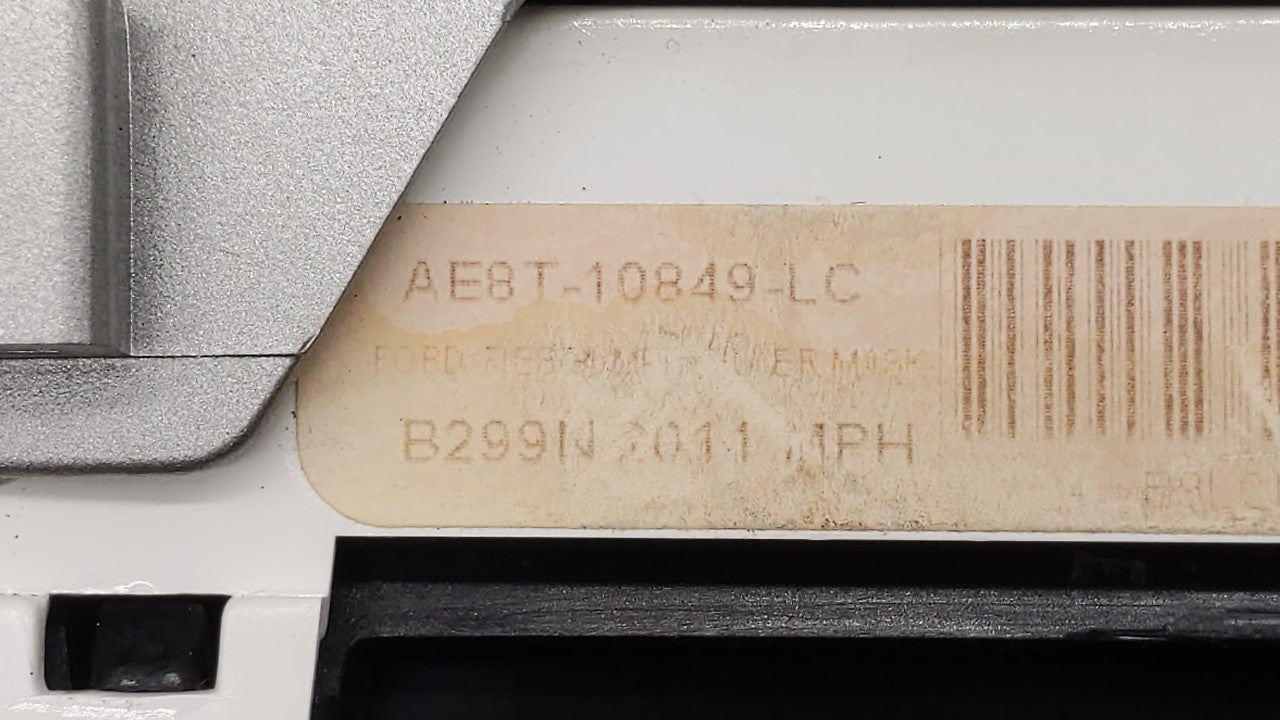 2011 Ford Fiesta Instrument Cluster Speedometer Gauges P/N:AE8T-10849-LC AE8T-10849-GA, AE8T-10849-LB, AE8T-10849-GJ Fits OE