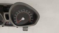 2011 Ford Fiesta Instrument Cluster Speedometer Gauges P/N:AE8T-10849-LC AE8T-10849-GG Fits OEM Used Auto Parts - Oemusedaut