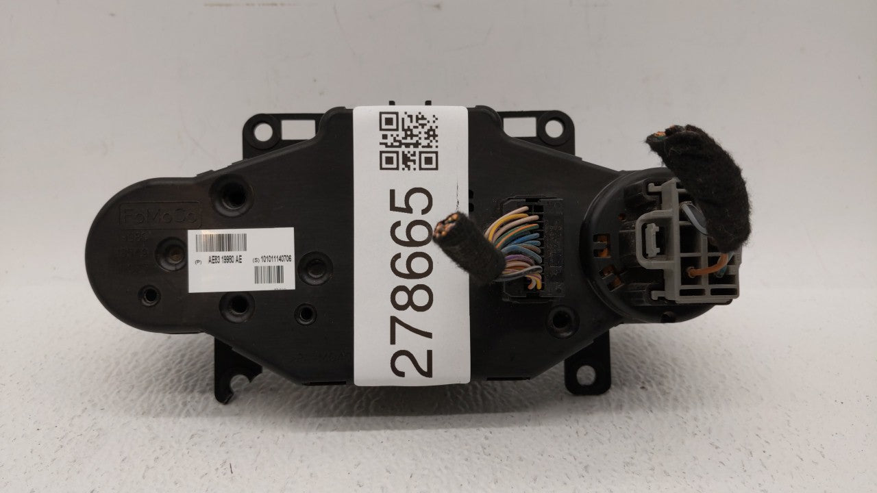 2011-2013 Ford Fiesta Climate Control Module Temperature AC/Heater Replacement P/N:AE83-19980-AE AE83-19980-AF Fits OEM Used