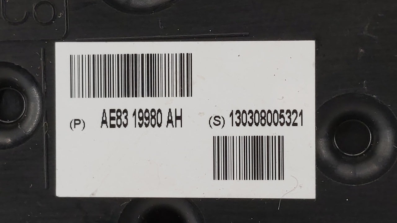 2011-2013 Ford Fiesta Climate Control Module Temperature AC/Heater Replacement P/N:AE83-19980-AE AE83-19980-AF Fits OEM Used