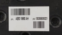 2011-2013 Ford Fiesta Climate Control Module Temperature AC/Heater Replacement P/N:AE83-19980-AE AE83-19980-AF Fits OEM Used