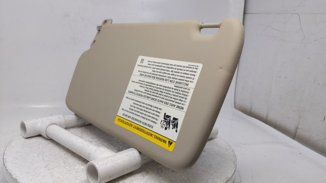 2011 Ford Fiesta Sun Visor Shade Replacement Passenger Right Mirror Fits OEM Used Auto Parts - Oemusedautoparts1.com