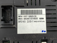 2011 Ford Fiesta Information Display Screen - Oemusedautoparts1.com