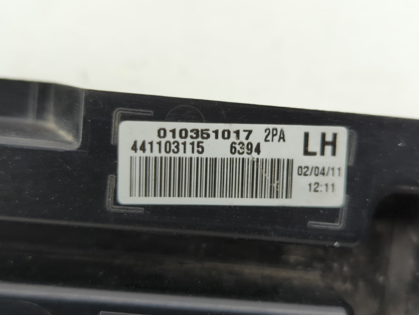 2011-2013 Ford Fiesta Driver Left Oem Front Light Lamp - Oemusedautoparts1.com