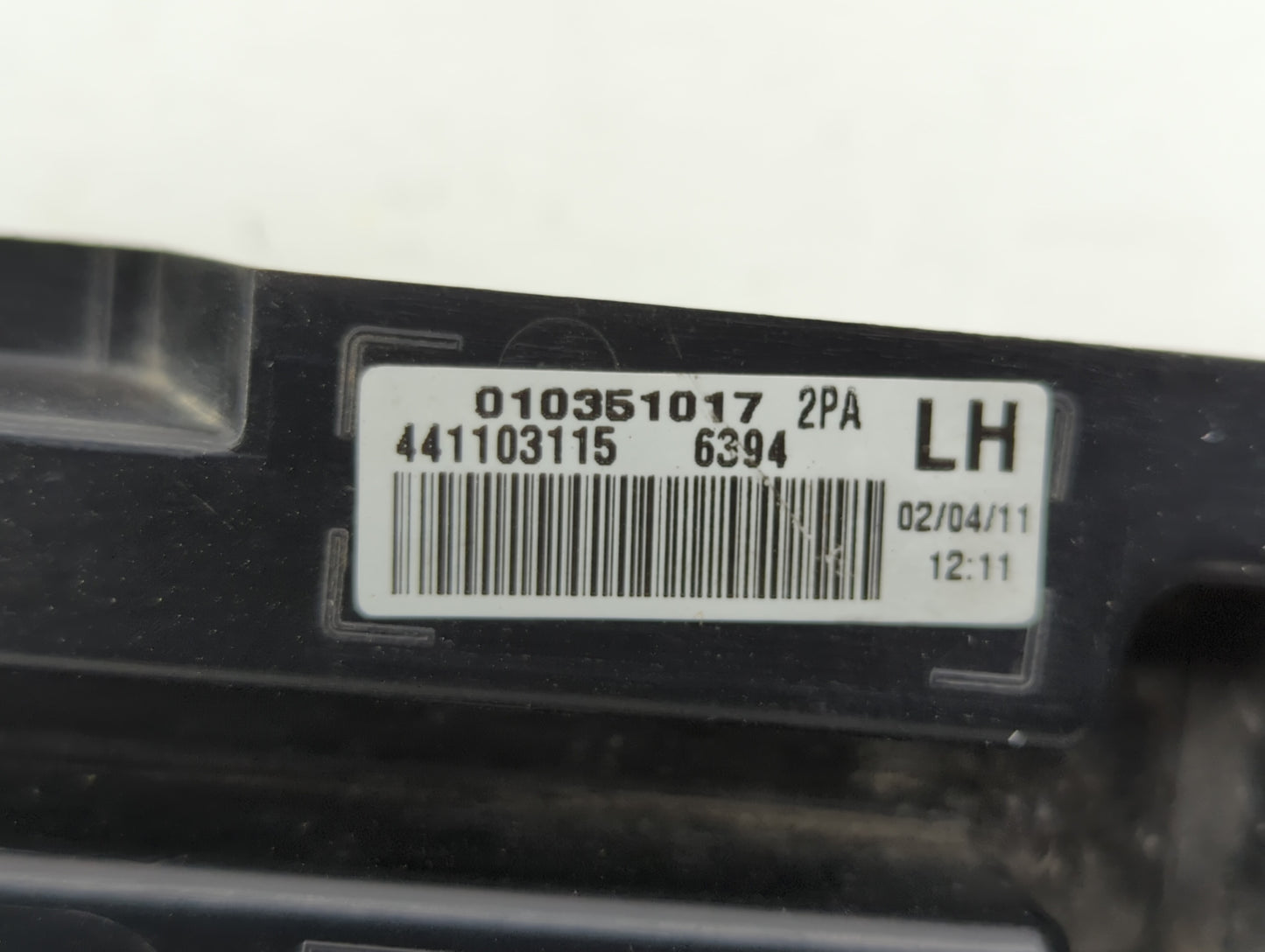 2011-2013 Ford Fiesta Driver Left Oem Front Light Lamp - Oemusedautoparts1.com