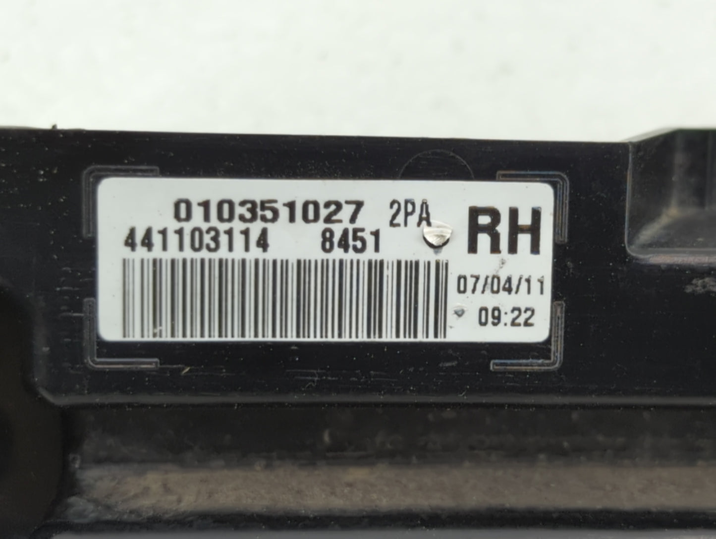 Ford Fiesta Passenger Right Oem Head Light Headlight Lamp - Oemusedautoparts1.com