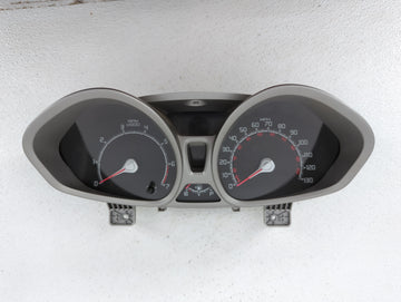 2011 Ford Fiesta Instrument Cluster Speedometer Gauges P/N:AE8T-10849-GH Fits OEM Used Auto Parts - Oemusedautoparts1.com