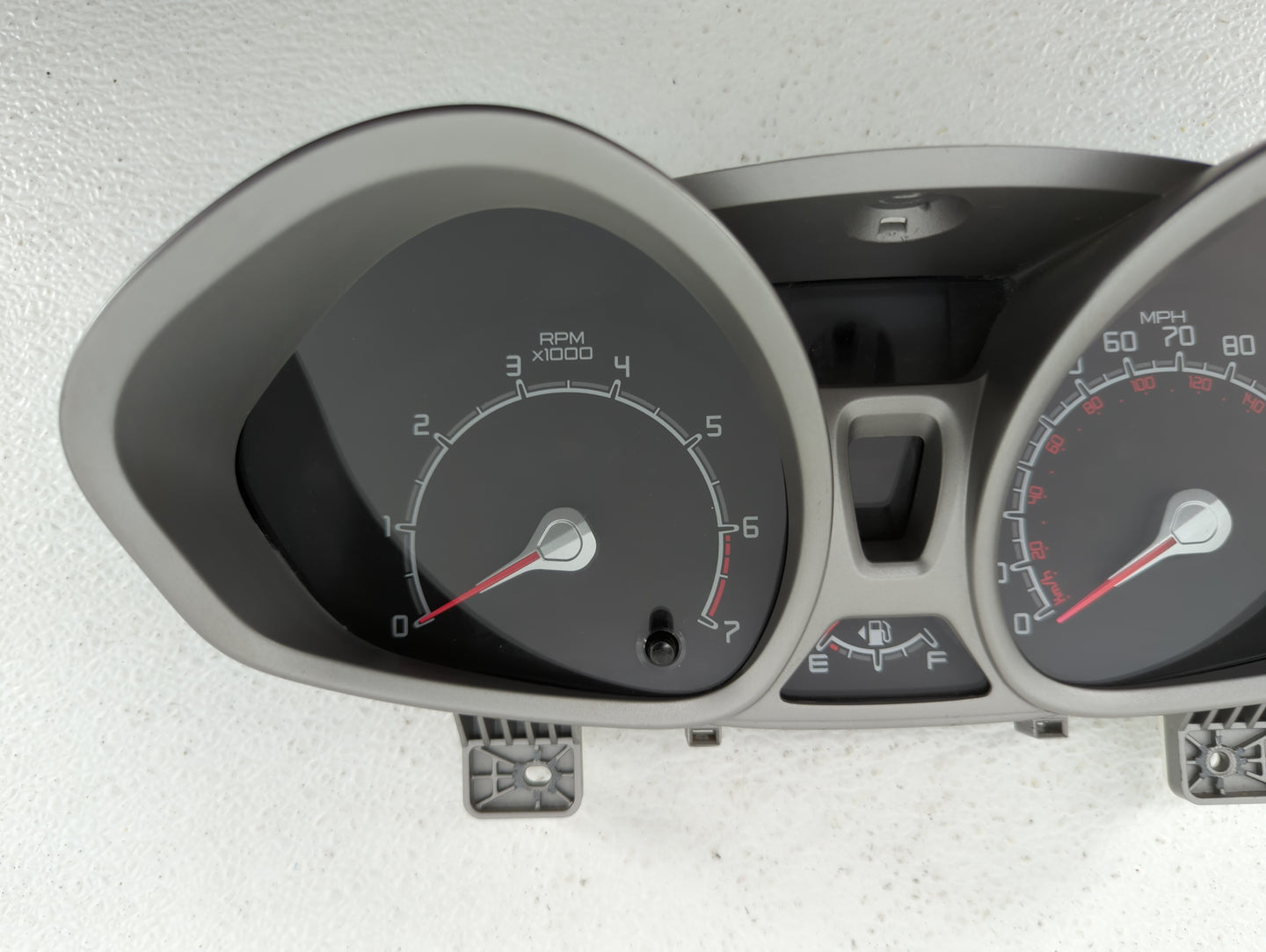 2011 Ford Fiesta Instrument Cluster Speedometer Gauges P/N:AE8T-10849-GH Fits OEM Used Auto Parts - Oemusedautoparts1.com
