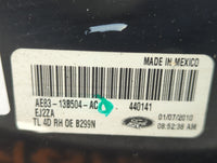 2011-2013 Ford Fiesta Tail Light Assembly Passenger Right OEM P/N:AE83-13B504-AC Fits Fits 2011 2012 2013 OEM Used Auto Part