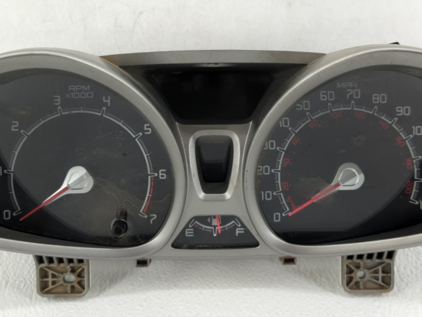 2011 Ford Fiesta Instrument Cluster Speedometer Gauges P/N:AE8T-10849-BA Fits OEM Used Auto Parts - Oemusedautoparts1.com