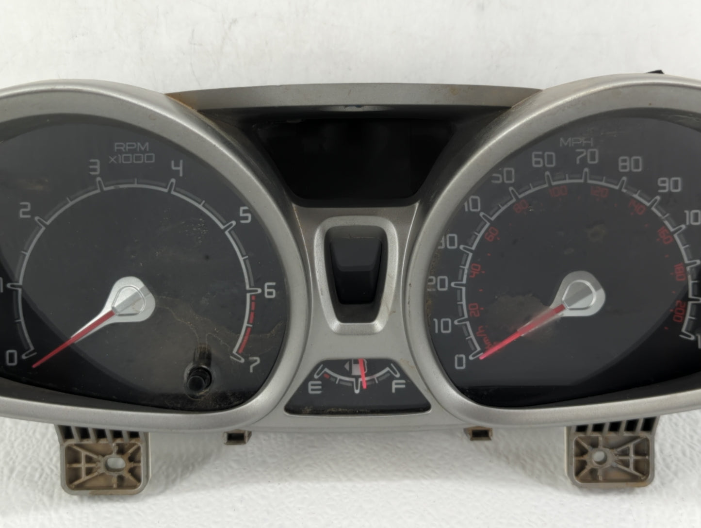 2011 Ford Fiesta Instrument Cluster Speedometer Gauges P/N:AE8T-10849-BA Fits OEM Used Auto Parts - Oemusedautoparts1.com