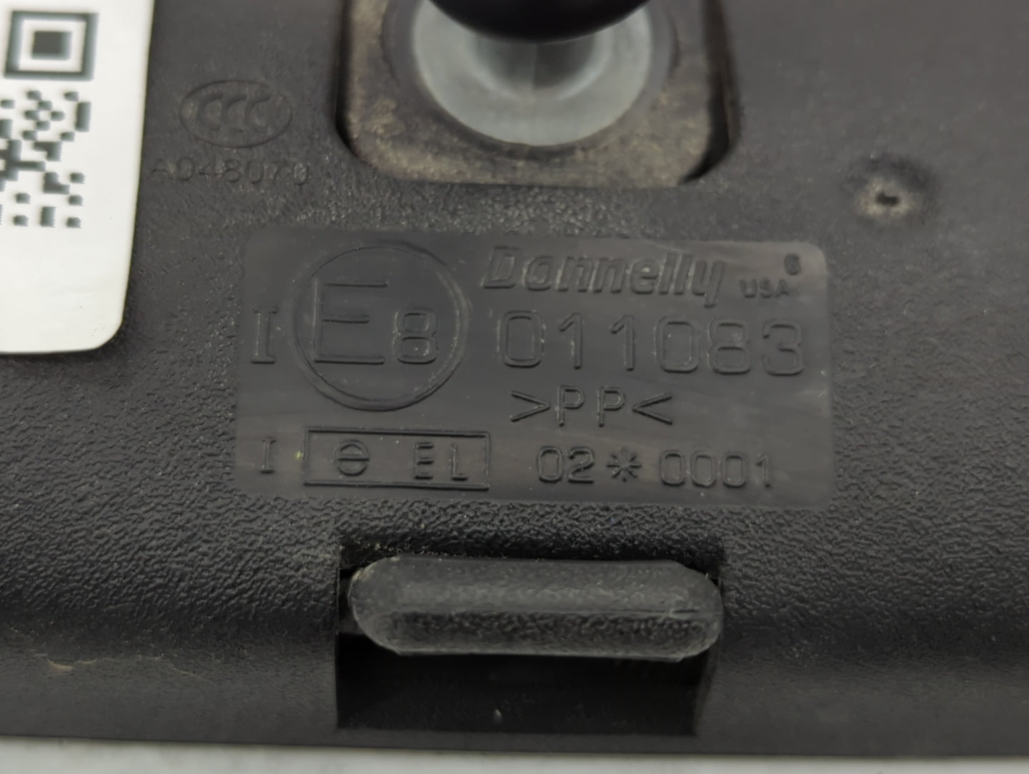 2011 Ford Fiesta Interior Rear View Mirror Replacement OEM P/N:E8011083 Fits OEM Used Auto Parts - Oemusedautoparts1.com