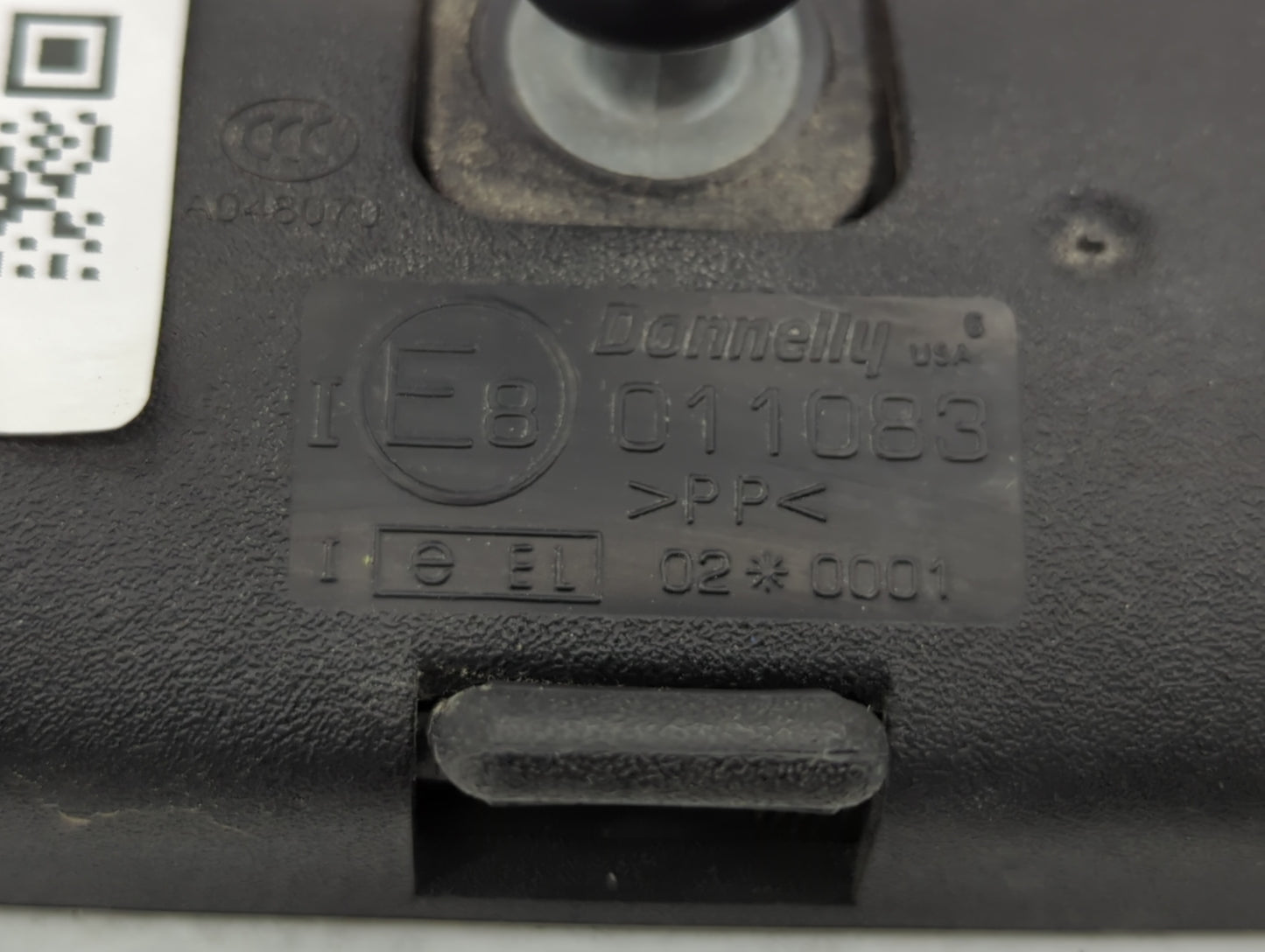 2011 Ford Fiesta Interior Rear View Mirror Replacement OEM P/N:E8011083 Fits OEM Used Auto Parts - Oemusedautoparts1.com