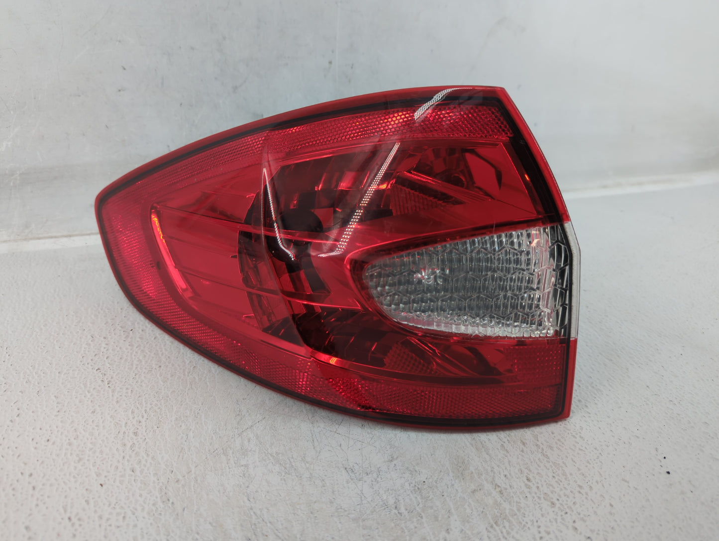 2011-2013 Ford Fiesta Tail Light Assembly Driver Left OEM P/N:AE83-13B505-AC Fits Fits 2011 2012 2013 OEM Used Auto Parts - 