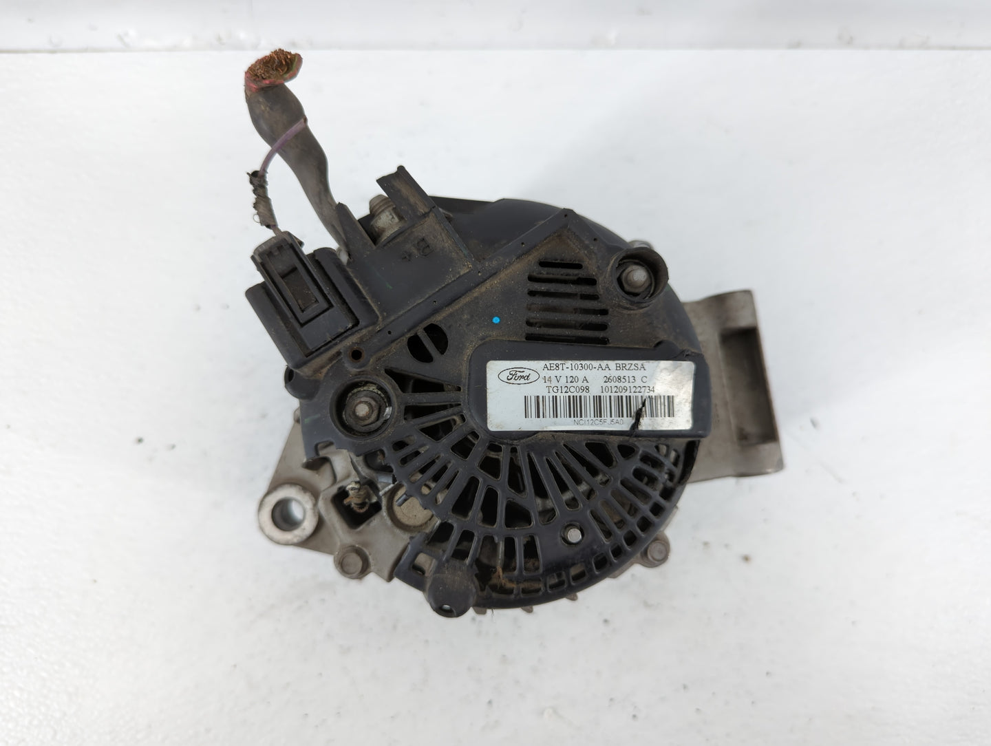 2011-2019 Ford Fiesta Alternator Replacement Generator Charging Assembly Engine OEM P/N:2608513 C TG12C098 Fits OEM Used Aut