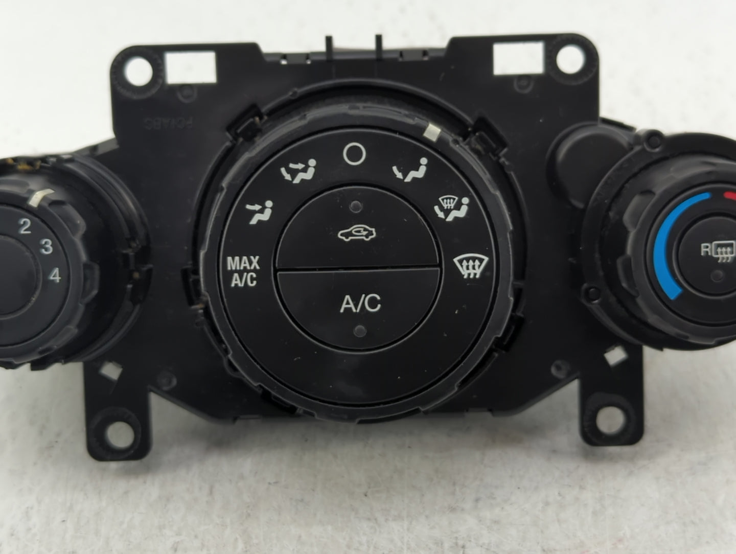 2011-2013 Ford Fiesta Climate Control Module Temperature AC/Heater Replacement P/N:AE83 19980 AE AE83 19980 AF Fits OEM Used