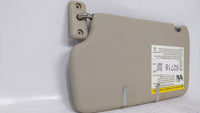 2011 Ford Fiesta Sun Visor Shade Replacement Passenger Right Mirror Fits OEM Used Auto Parts - Oemusedautoparts1.com