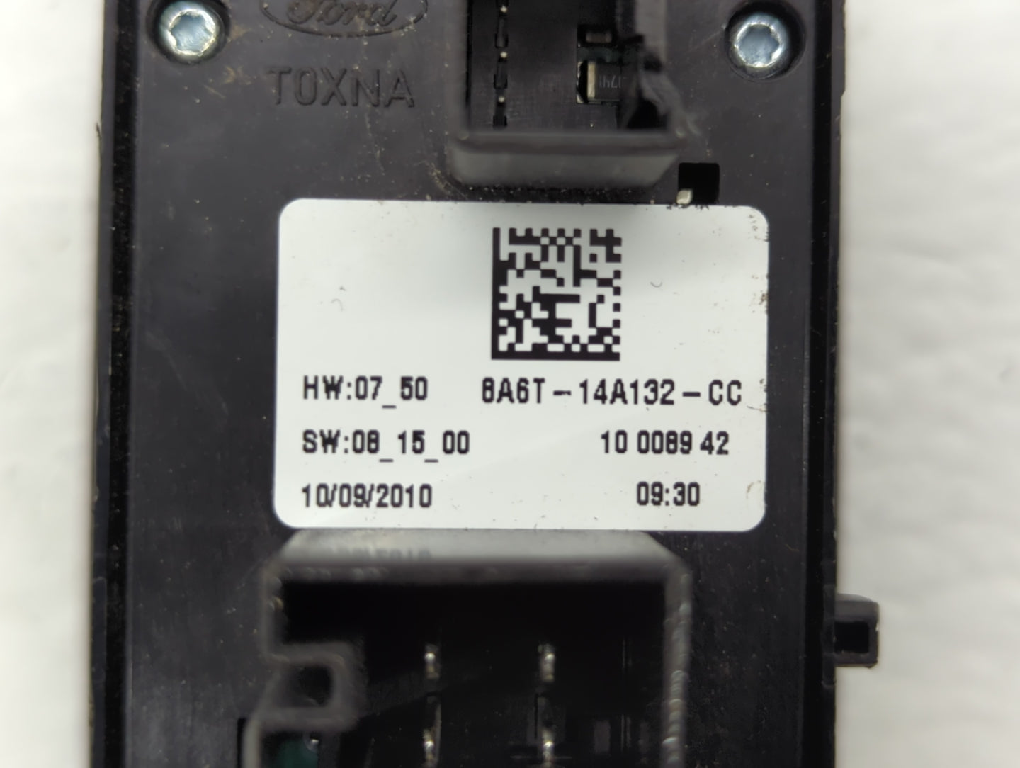 2011-2013 Ford Fiesta Master Power Window Switch Replacement Driver Side Left P/N:BA6T-14A132-CC Fits Fits 2011 2012 2013 OE