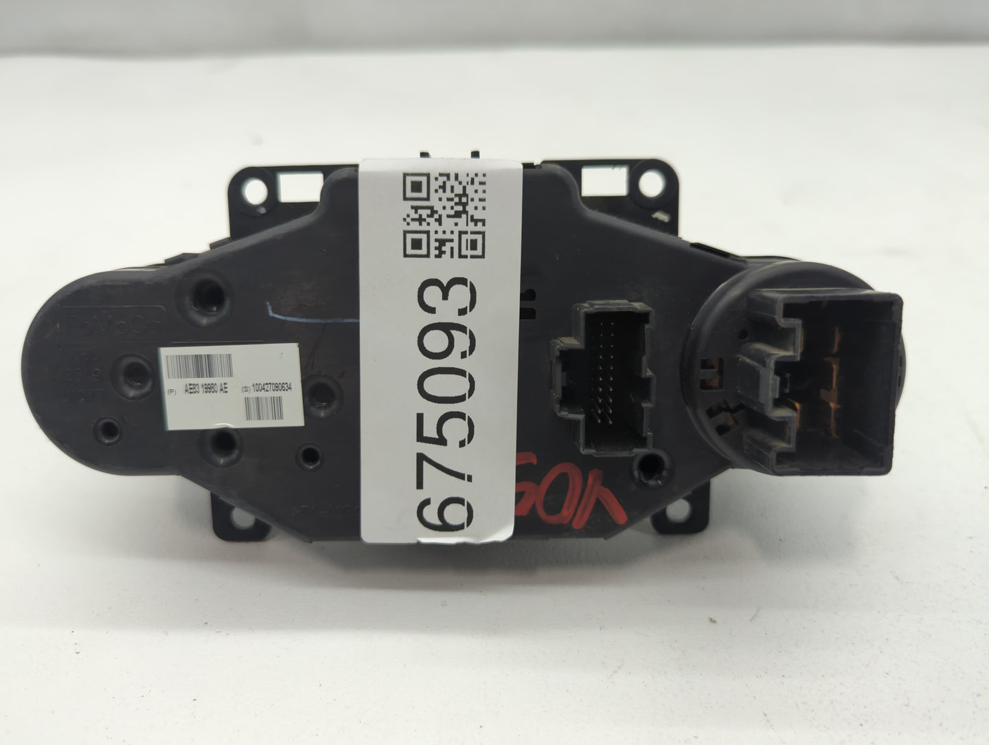 2011-2013 Ford Fiesta Climate Control Module Temperature AC/Heater Replacement P/N:100427090634 AE83 19980 AE Fits OEM Used 