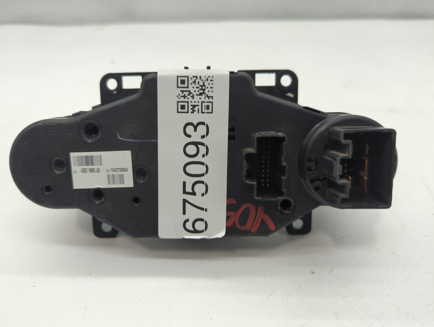 2011-2013 Ford Fiesta Climate Control Module Temperature AC/Heater Replacement P/N:100427090634 AE83 19980 AE Fits OEM Used 