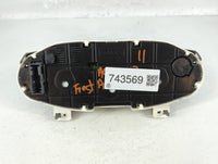 2011 Ford Fiesta Instrument Cluster Speedometer Gauges Fits OEM Used Auto Parts - Oemusedautoparts1.com