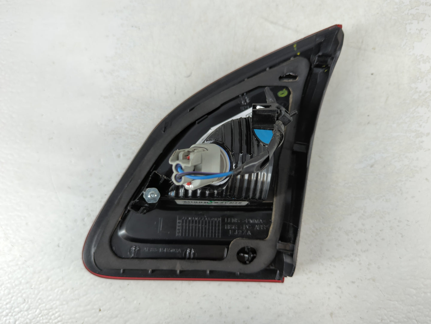 2011-2013 Ford Fiesta Tail Light Assembly Driver Left OEM P/N:AE83-15B503-AC Fits Fits 2011 2012 2013 OEM Used Auto Parts - 