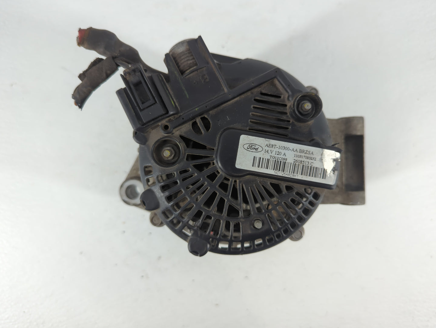 2011-2019 Ford Fiesta Alternator Replacement Generator Charging Assembly Engine OEM P/N:AE8T-10300-AA Fits OEM Used Auto Par
