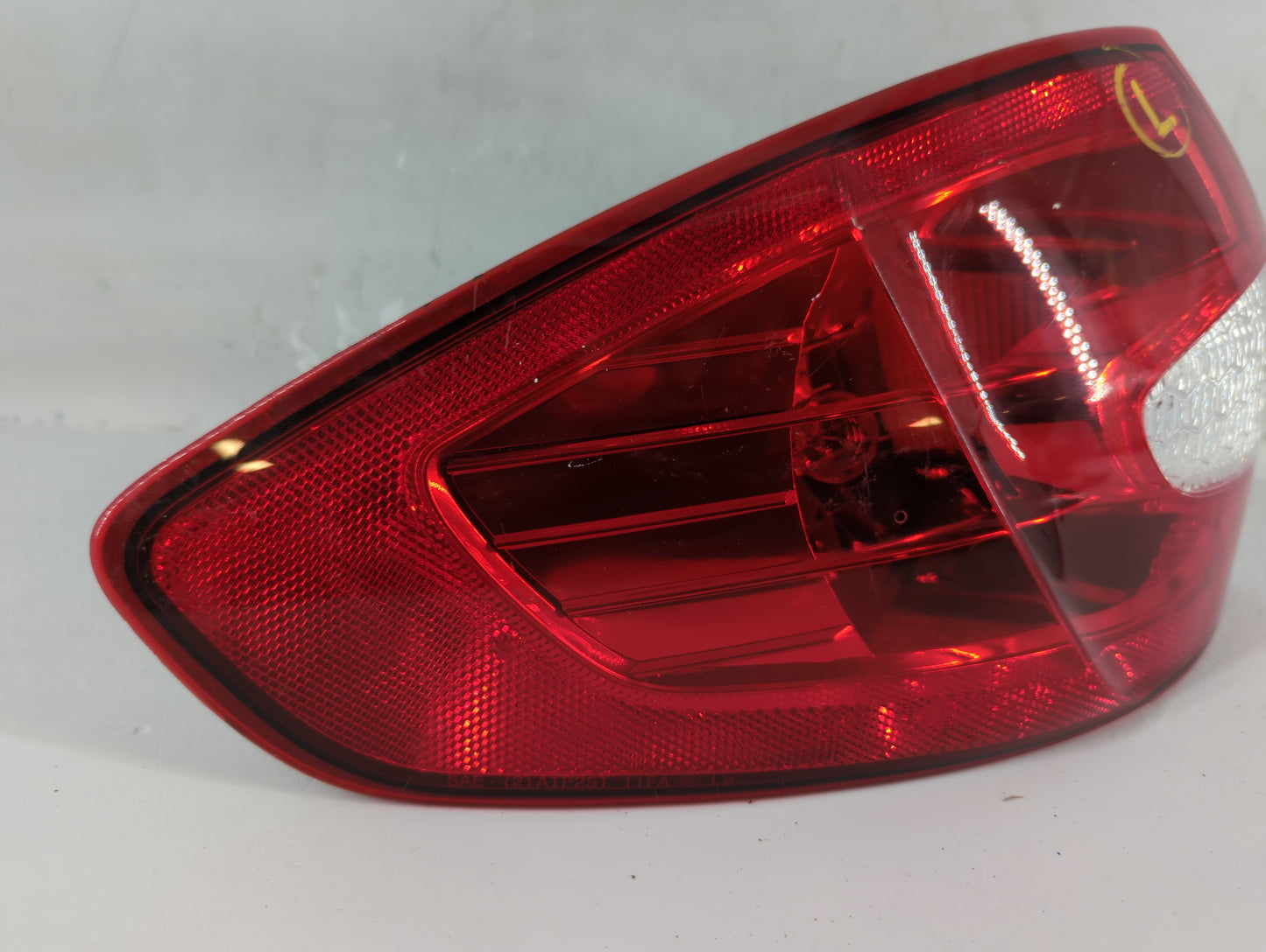2011-2013 Ford Fiesta Tail Light Assembly Driver Left OEM P/N:AE83-13B505-AC Fits Fits 2011 2012 2013 OEM Used Auto Parts - 