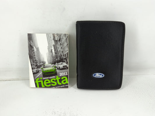 2011 Ford Fiesta Owners Manual Book Guide P/N:BE8J 19A321 EA OEM Used Auto Parts - Oemusedautoparts1.com