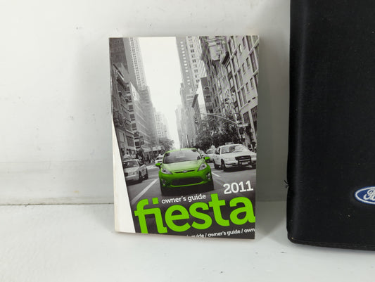 2011 Ford Fiesta Owners Manual Book Guide P/N:BE8J 19A321 EA OEM Used Auto Parts