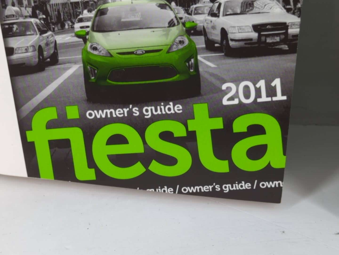 2011 Ford Fiesta Owners Manual Book Guide P/N:BE8J 19A321 EA OEM Used Auto Parts - Oemusedautoparts1.com