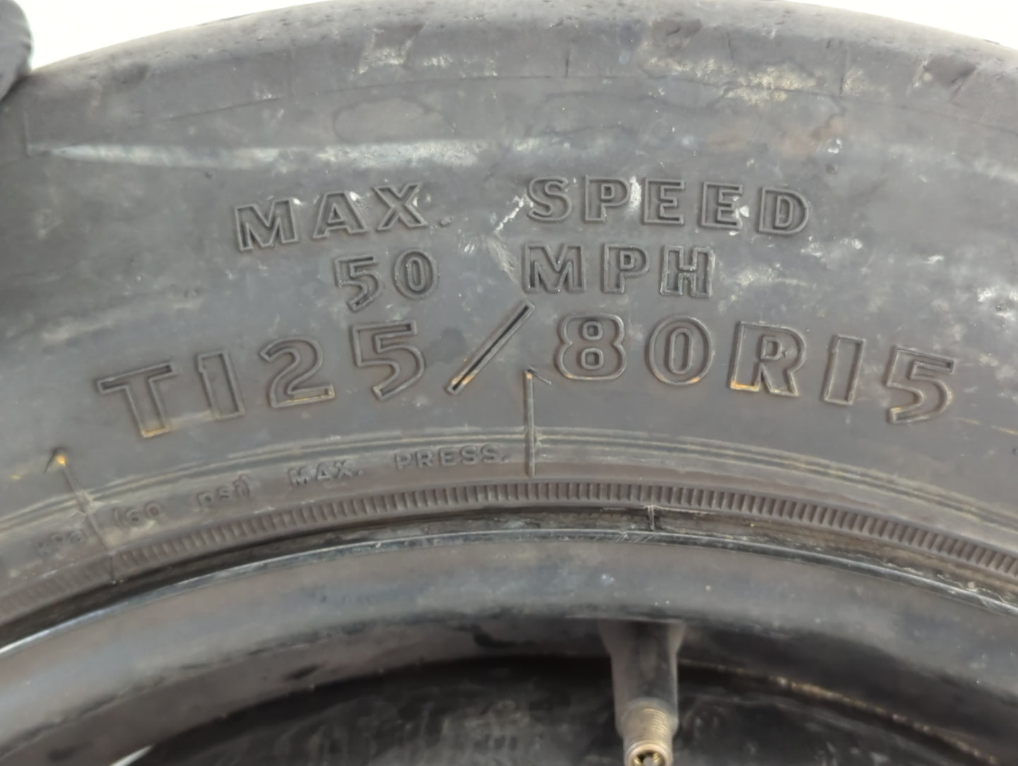 2011-2019 Ford Fiesta Spare Donut Tire Wheel Rim Oem - Oemusedautoparts1.com