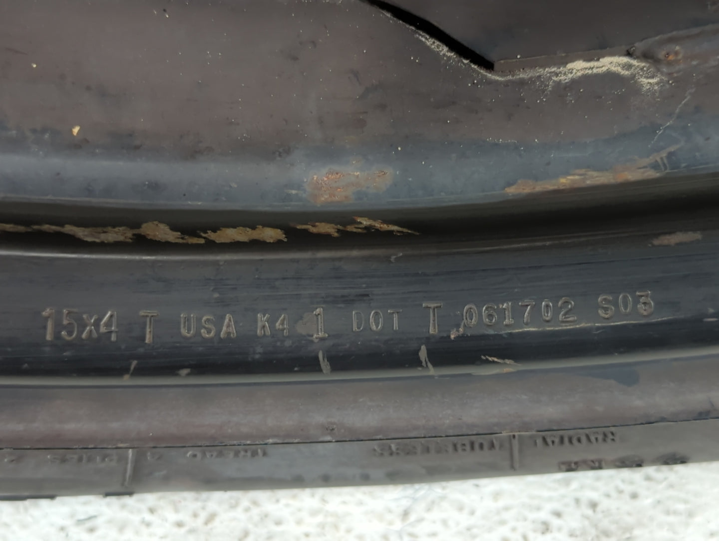 2011-2019 Ford Fiesta Spare Donut Tire Wheel Rim Oem - Oemusedautoparts1.com