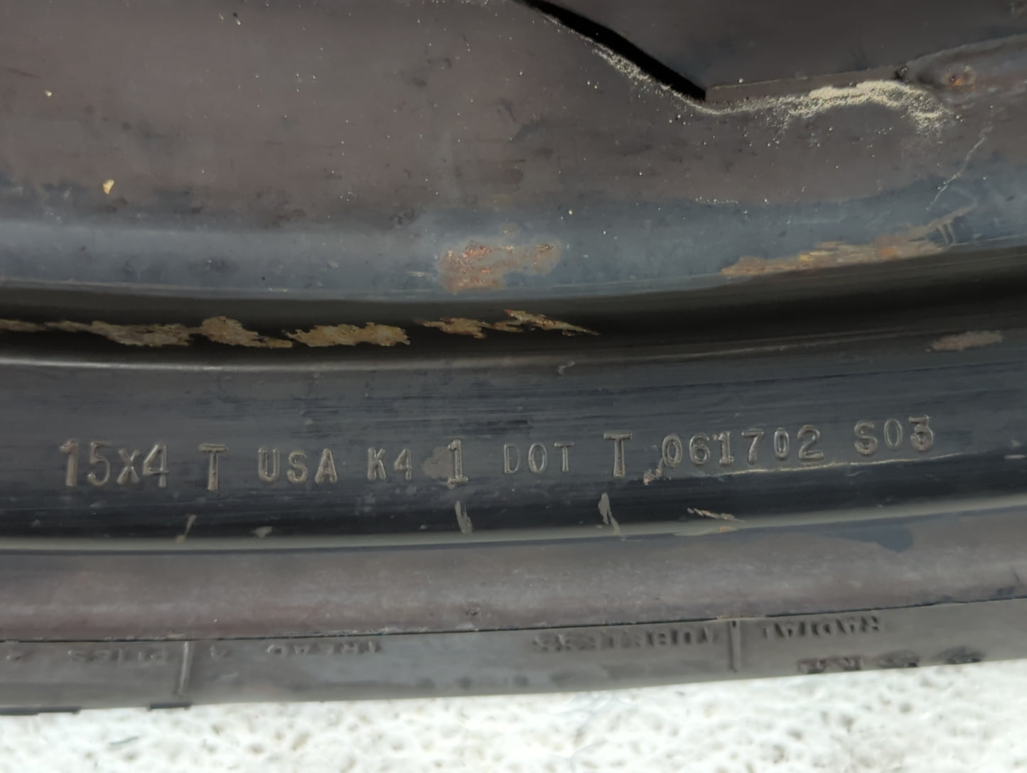 2011-2019 Ford Fiesta Spare Donut Tire Wheel Rim Oem - Oemusedautoparts1.com