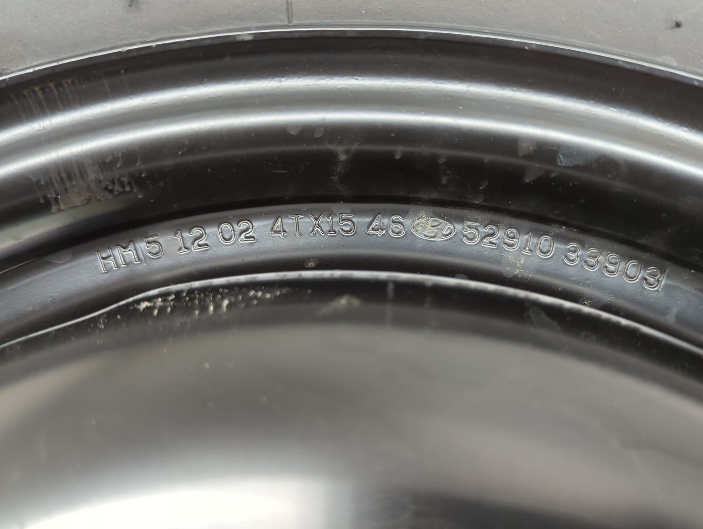2011-2019 Ford Fiesta Spare Donut Tire Wheel Rim Oem - Oemusedautoparts1.com