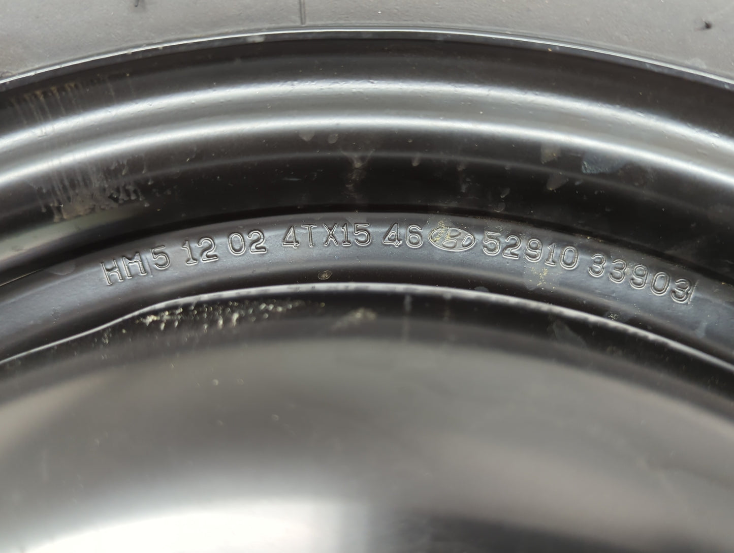 2011-2019 Ford Fiesta Spare Donut Tire Wheel Rim Oem - Oemusedautoparts1.com