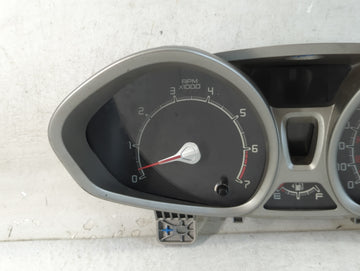 2011 Ford Fiesta Instrument Cluster Speedometer Gauges P/N:AE8T-10849-LB Fits OEM Used Auto Parts