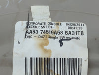 2009-2012 Ford Flex Overhead Roof Console 1112191 - Oemusedautoparts1.com