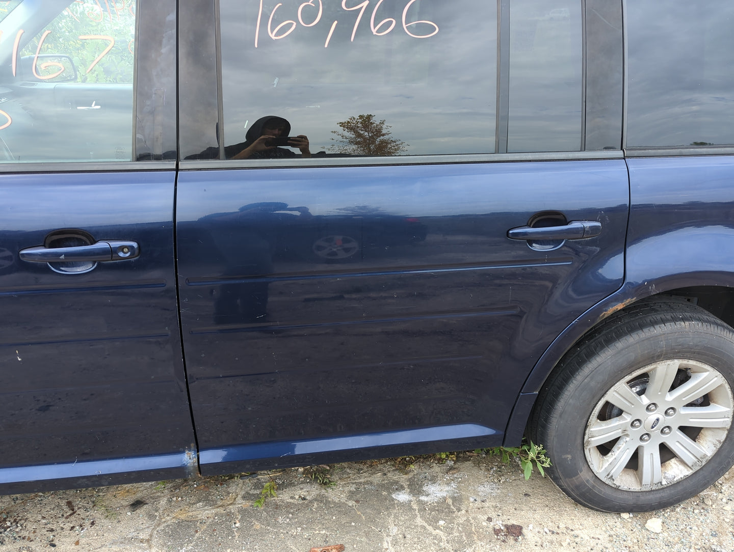 2009-2019 Ford Flex Driver Rear Door Oem 1146926 - Oemusedautoparts1.com