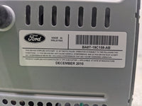 2011-2012 Ford Flex Radio AM FM Cd Player Receiver Replacement P/N:BA8T-19C158-AB Fits Fits 2011 2012 OEM Used Auto Parts - 
