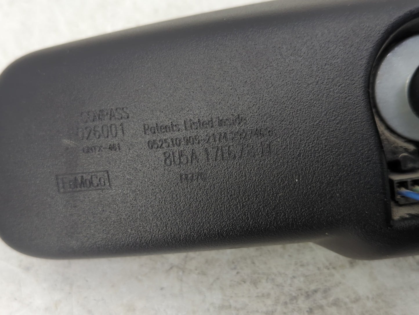 2009-2012 Ford Flex Interior Rear View Mirror Replacement OEM Fits Fits 2008 2009 2010 2011 2012 OEM Used Auto Parts - Oemus