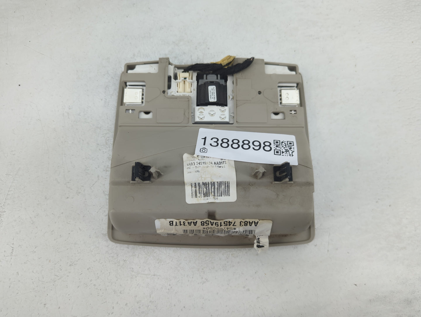 2009-2012 Ford Flex Overhead Roof Console 1388898 - Oemusedautoparts1.com